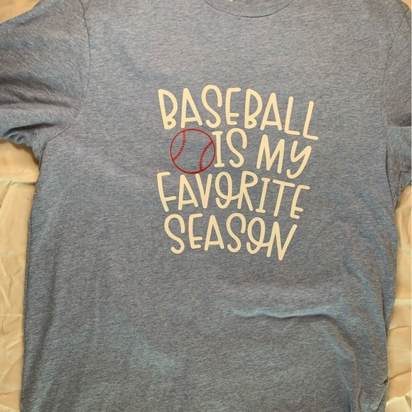 Baseball Tee “My Favorite Season” - Picture 3 of 4